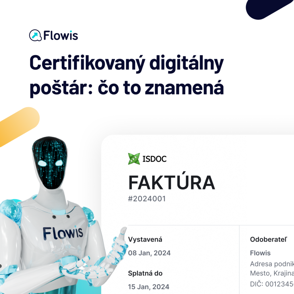 Certifikovaný digitálny poštár